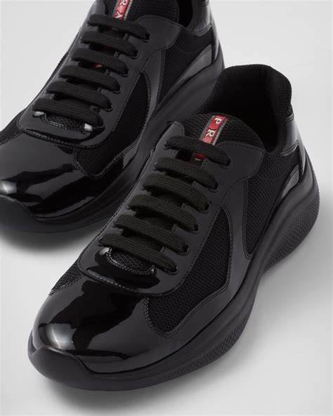 black mens prada sneaker with splash paint|farfetch prada sneakers.